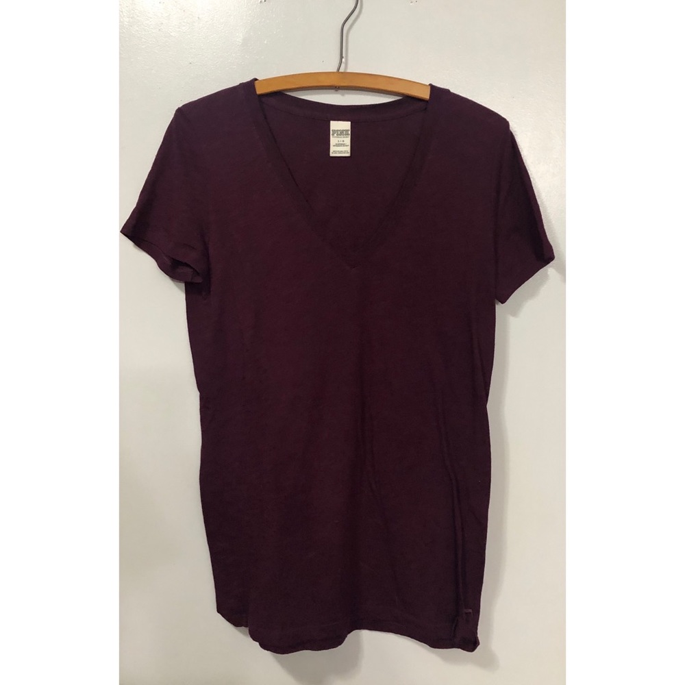 Pink Victoria’s Secret V-Neck T-Shirt